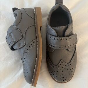 Nordstrom Gray Dress Shoes for Toddler (New)